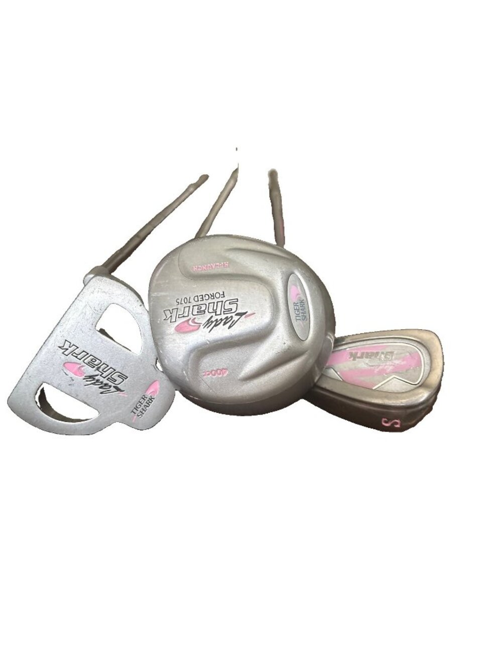 Set of 3-Tiger Shark Lady Shark Golf Clubs Women’s Right Handed-Graphite